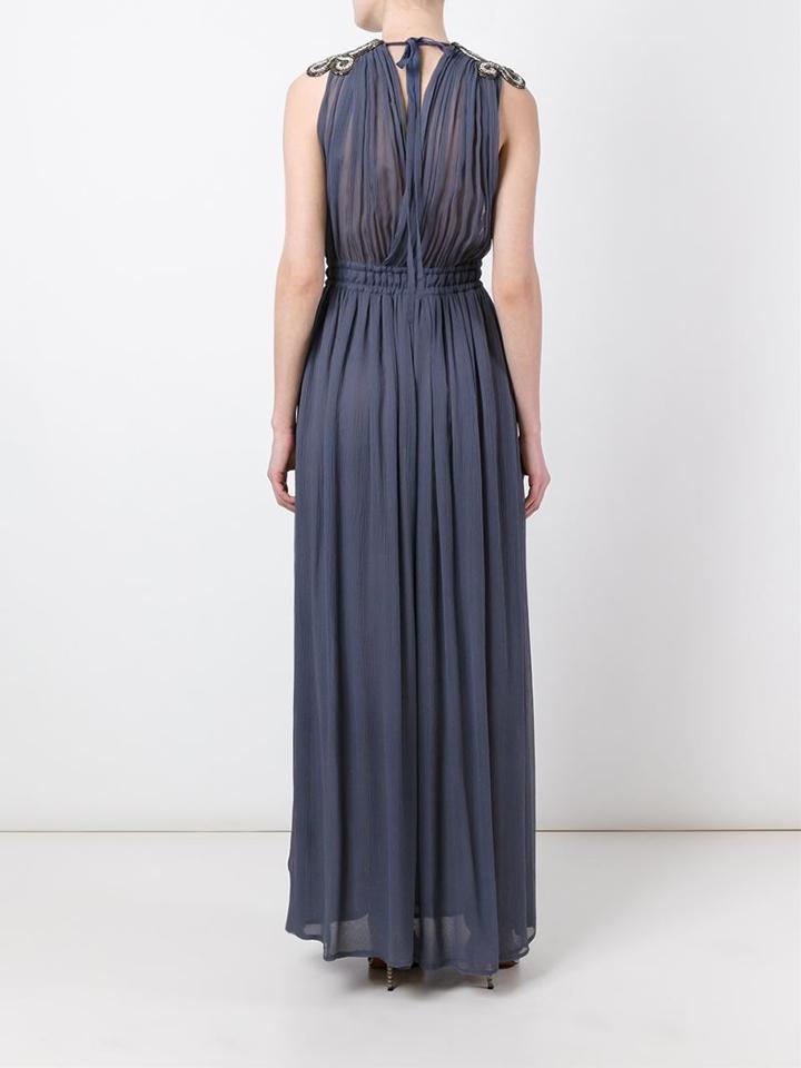 Amen Crystal-embellished Gown