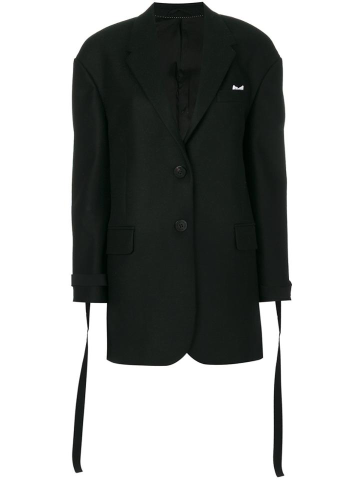 Neil Barrett Hanging Cuff Jacket - Black