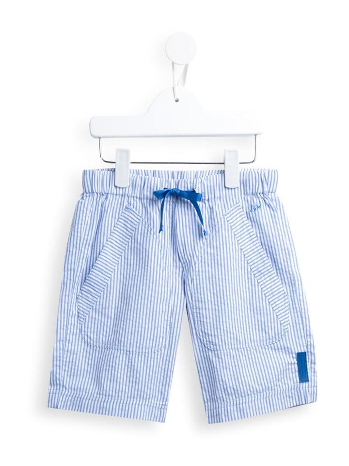 Mi Mi Sol Striped Bermuda Shorts