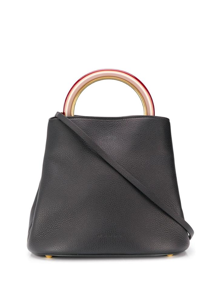Marni Medium Pannier Tote Bag - Black