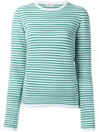 P.a.r.o.s.h. Round Neck Sweater, Women's, Size: Small, White, Cotton/spandex/elastane