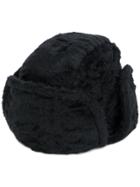 Maison Michel Chapka Hat - Black