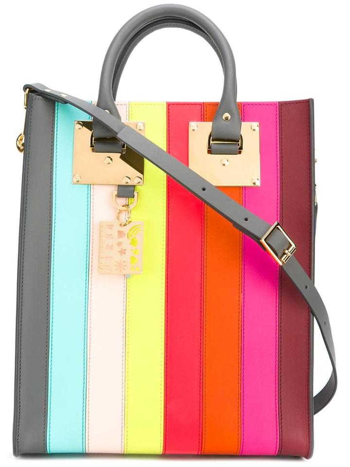 Sophie Hulme Rainbow Tote - Multicolour