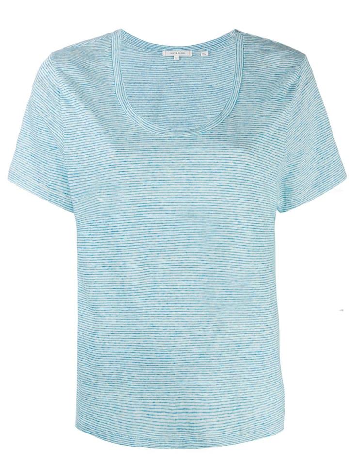 Chinti & Parker Striped T-shirt - Blue
