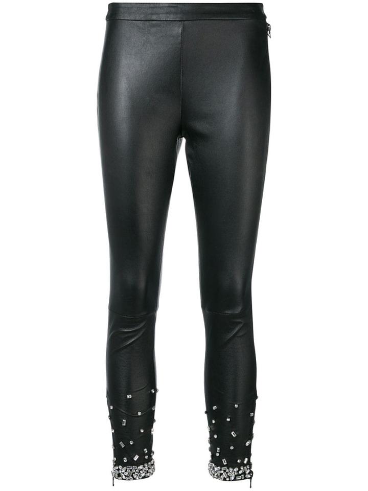 Simonetta Ravizza Embellished Leggings - Black