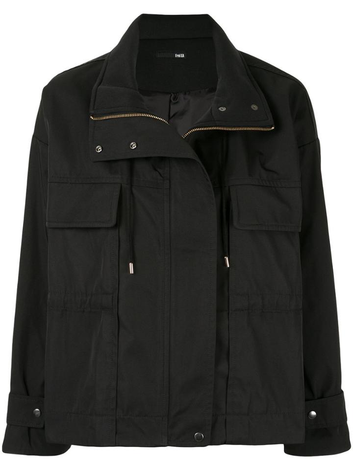Frei Ea Short Parka - Black
