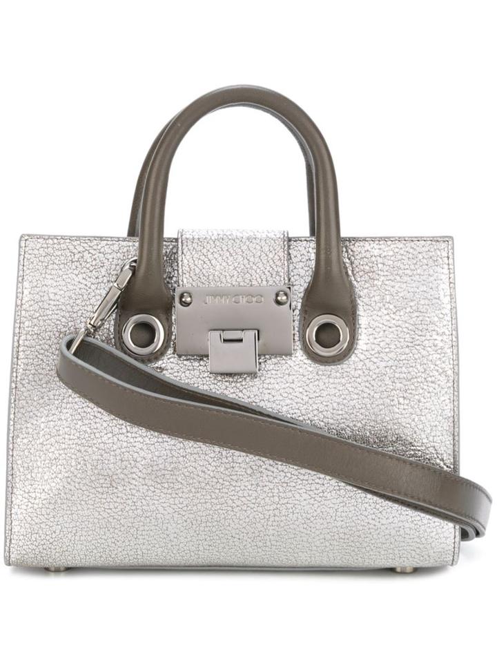 Jimmy Choo Small 'riley' Tote, Women's, Grey