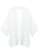 Iro Lace Detail Kimono, Women's, Size: 38, White, Rayon