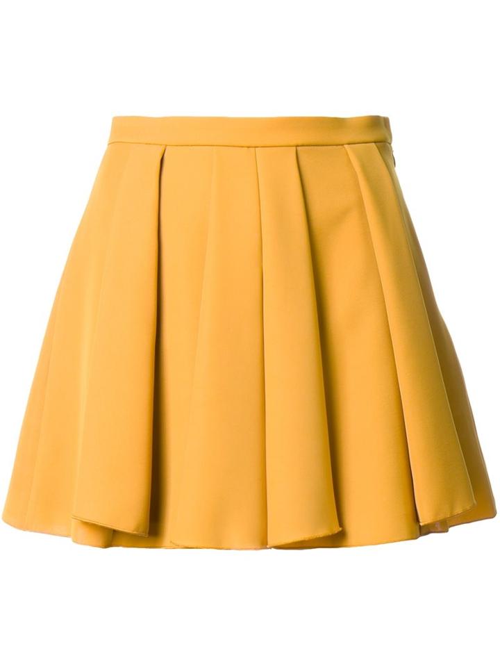 Guild Prime Mini Skirt, Women's, Size: 34, Yellow/orange, Polyester