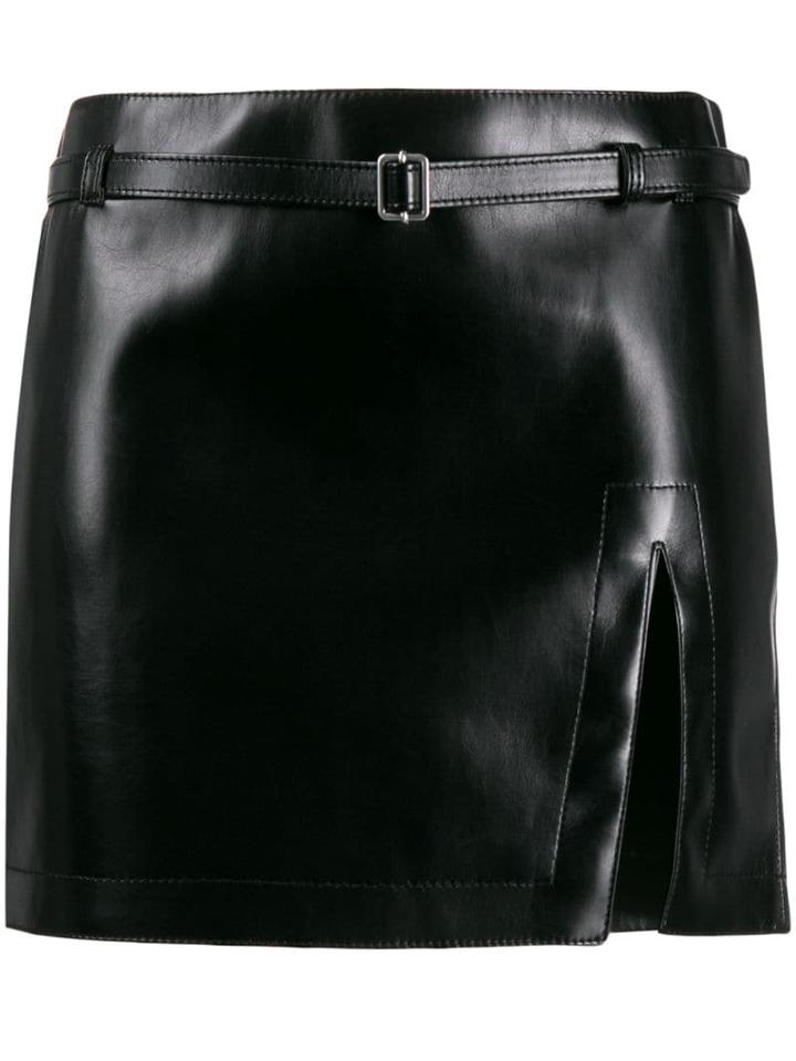 Philosophy Di Lorenzo Serafini Side Slit Skirt - Black