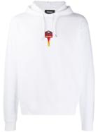 Dsquared2 Sweat Street Style Hoodie - White
