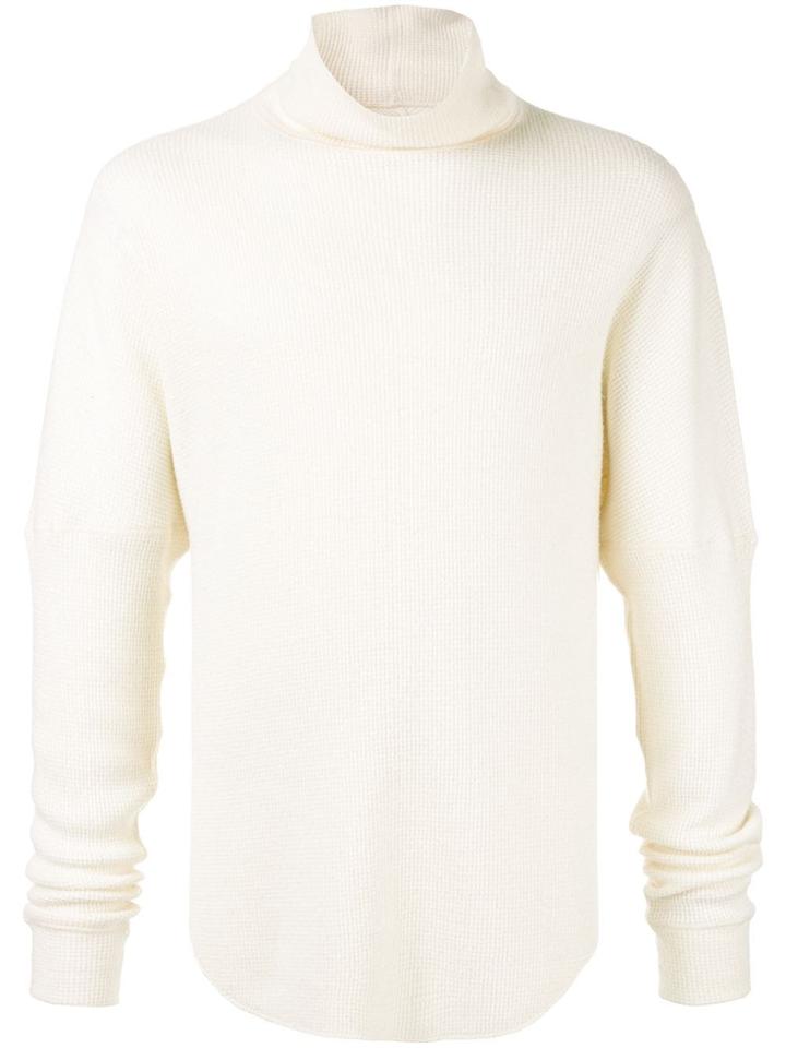 Kazuyuki Kumagai Funnel Neck Jumper - White