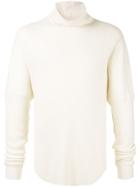 Kazuyuki Kumagai Funnel Neck Jumper - White