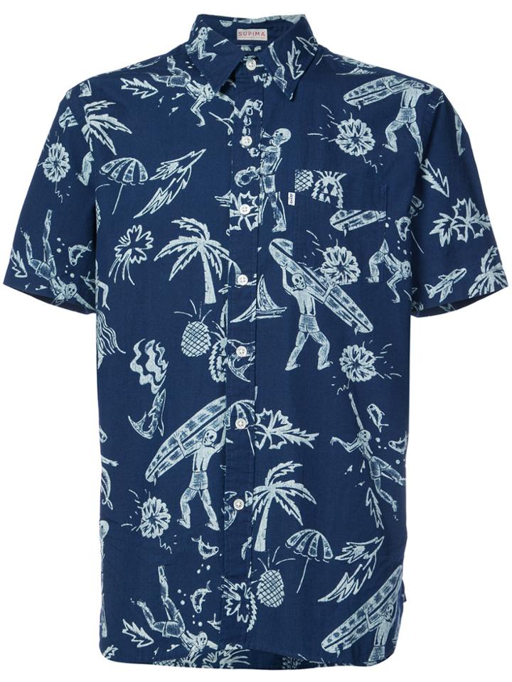 Levi's Sunset Short Sleeve Pocket Shirt - Blue