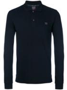 Paul & Shark - Longsleeved Polo Shirt - Men - Cotton - Xxxl, Blue, Cotton