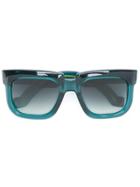 Jacques Marie Mage 'hortense' Sunglasses - Green