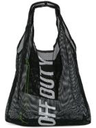 Off Duty Ryuu Mesh Tote - Black