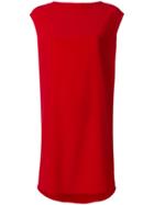 Gianluca Capannolo Gathered Back Shift Dress