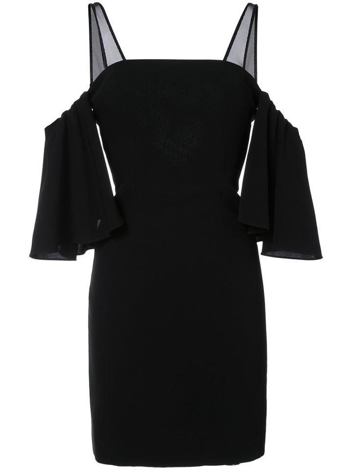 Cinq A Sept - 'monroe' Dress - Women - Polyester/triacetate - 4, Black, Polyester/triacetate