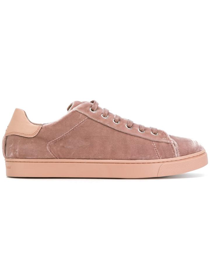 Gianvito Rossi Low Loft Sneakers - Pink & Purple