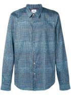 Ps Paul Smith Classic Checked Shirt - Blue