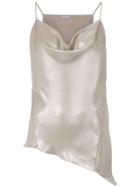 Tufi Duek Top With Spaghetti Strap - Grey