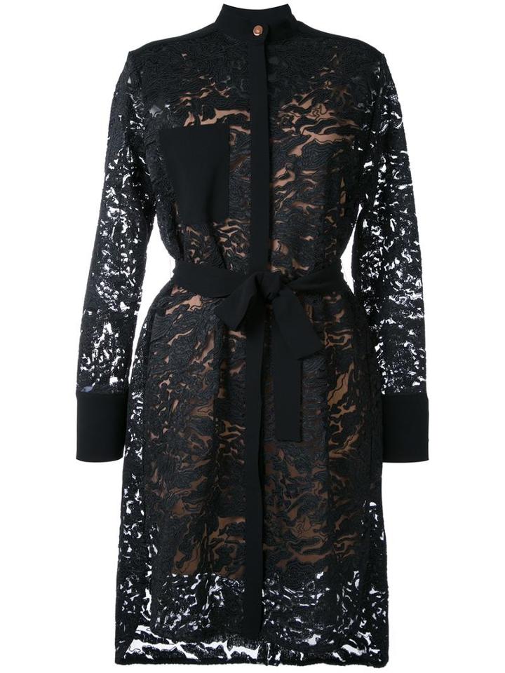 Ginger & Smart 'orbital' Dress, Women's, Size: 8, Black, Nylon/polyester