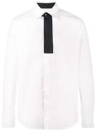 Marni - Contrast Placket Shirt - Men - Cotton - 48, White, Cotton