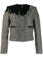 Almaz Fabric Mix Jacket - Black