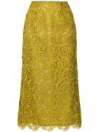 Cityshop Lace Skirt - Yellow & Orange