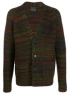 Roberto Collina Ribbed Knit Cardigan - Red