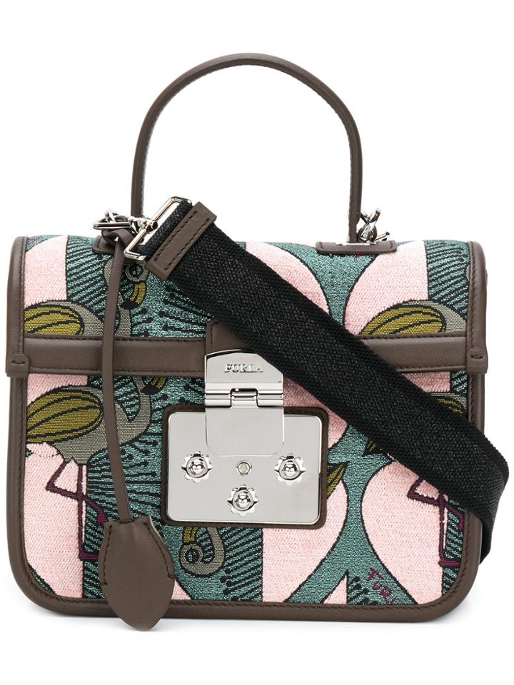 Furla Metropolis Nuvola Cross Body Bag - Brown