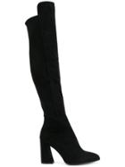 Stuart Weitzman All Hyped Boots - Black