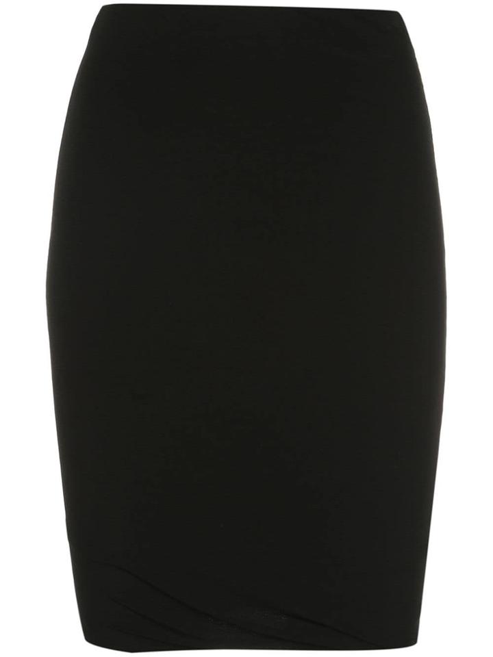 T By Alexander Wang Mini Pencil Skirt - Black