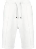 Brunello Cucinelli Drawstring Bermuda Shorts - White