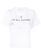 7 For All Mankind Regular Logo T-shirt - White