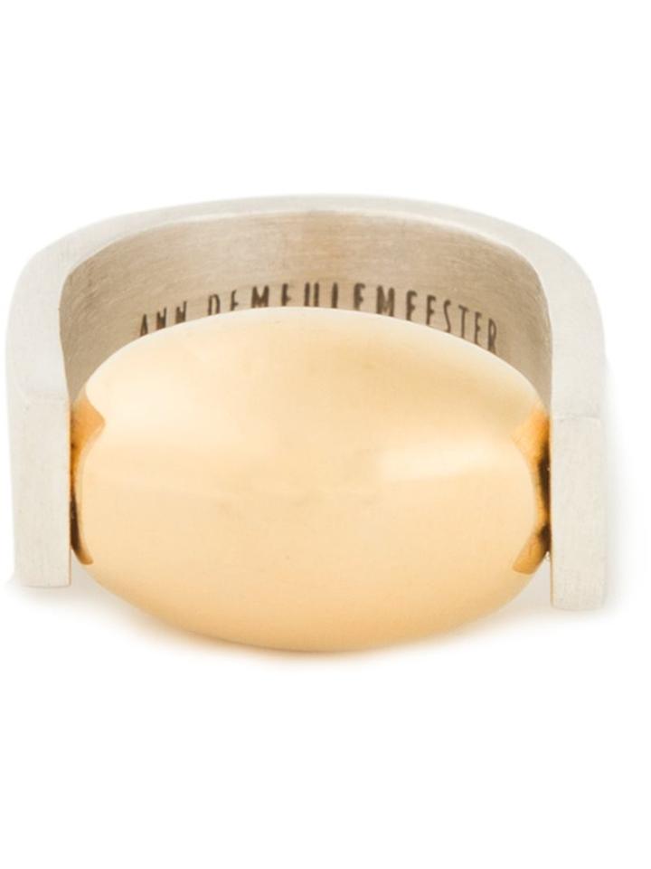 Ann Demeulemeester Nugget Horse Shoe Ring