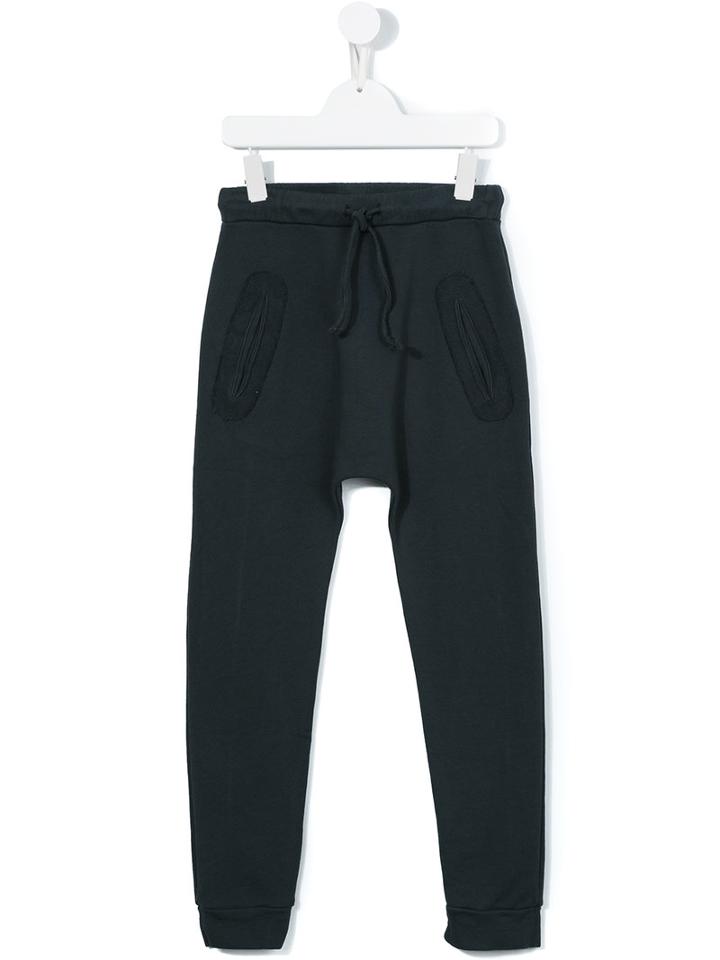Andorine Frayed Edge Track Pants, Boy's, Size: 10 Yrs, Grey