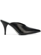 Calvin Klein 205w39nyc Pointed Toe Mules - Black