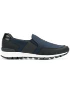 Prada Slip-on Low Top Sneakers - Blue