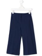 Dondup Kids Wide Leg Trousers, Girl's, Size: 10 Yrs, Blue