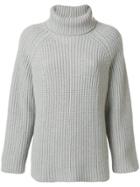 Holland & Holland Pearl Stitch Jumper - Grey