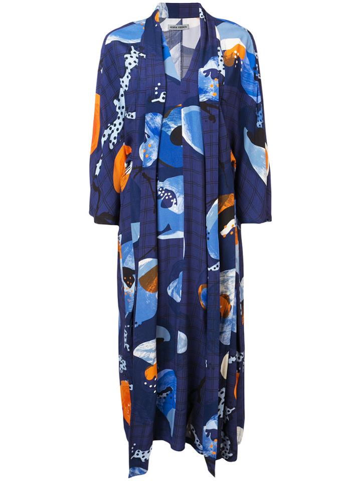 Henrik Vibskov Lemon Midi Dress - Blue