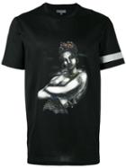 Lanvin Printed T-shirt, Men's, Size: Medium, Black, Cotton/polyurethane