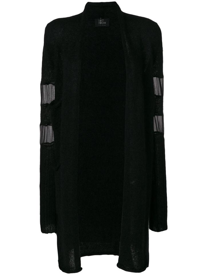 Lost & Found Ria Dunn Banded Cardigan - Black