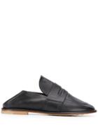 Agl Round Toe Loafers - Black