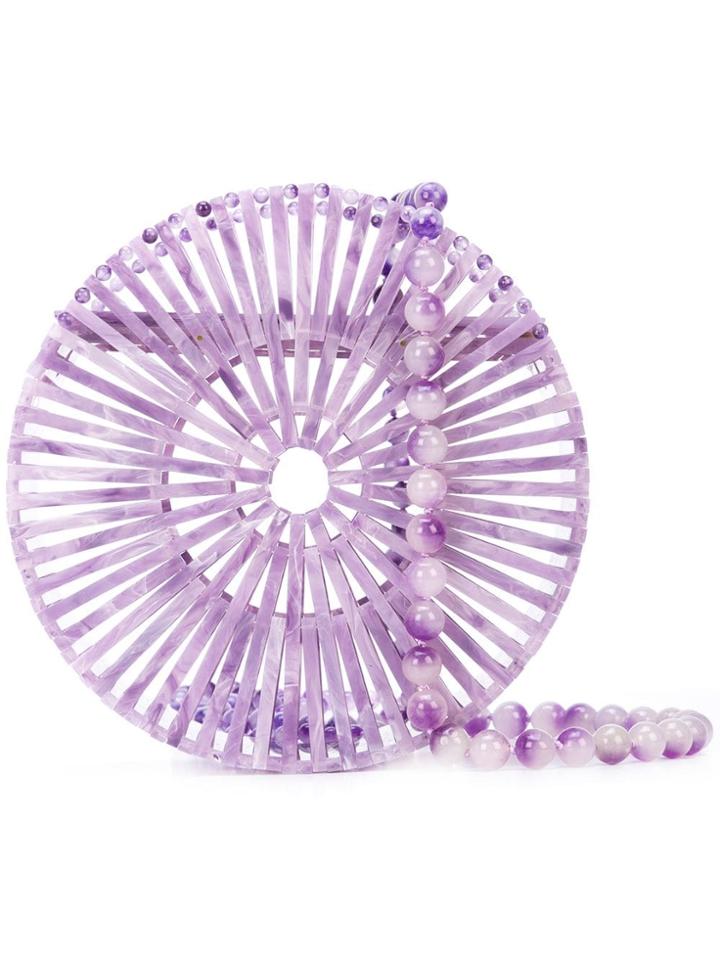 Cult Gaia Luna Shoulder Bag - Purple