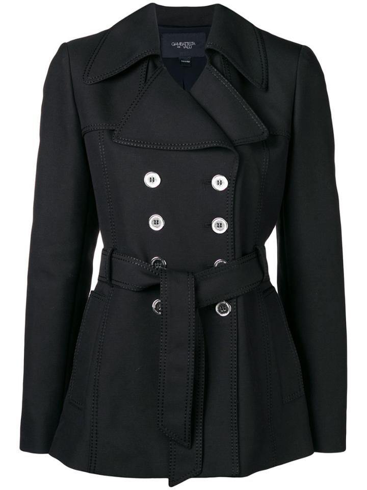 Giambattista Valli Short Length Trench - Black