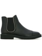 Giuseppe Zanotti Design Zip Trim Chelsea Boots