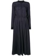 Kristensen Du Nord Striped Shirt Dress - Blue
